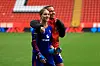 Jess Park og Julia Zigiotti Olme etter 3-1-seieren borte mot Charlton, 18. oktober 2026.