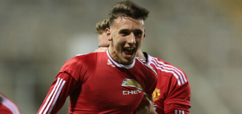 CALLUM WHELAN satte inn målet som sikret United ett poeng mot City. Manchester United v Queens Park Rangers - FA Youth Cup