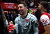 Jay Lynch feirer etter at Fleetwood slo ut Arsenal i ligacupen, 27. oktober 2026.