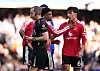 Lisandro Martinez etter rødt kort mot Chelsea.