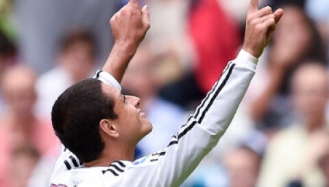 MÅLSCORER: Javier Hernández.