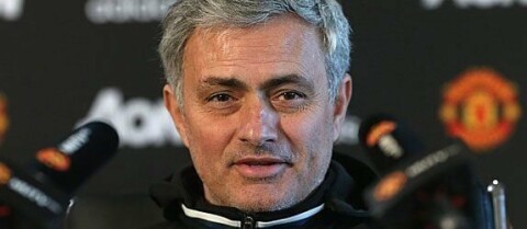 POSITIV: Memphis Depay får skryt for holdningene av Jose Mourinho. josem1