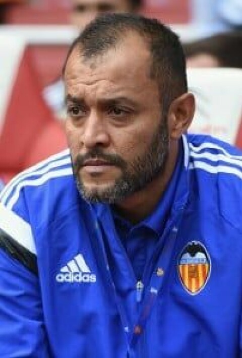 VALENCIA CF: Manager Nuno Santo.