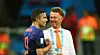 VENNER: Louis van Gaal og Robin van Persie.