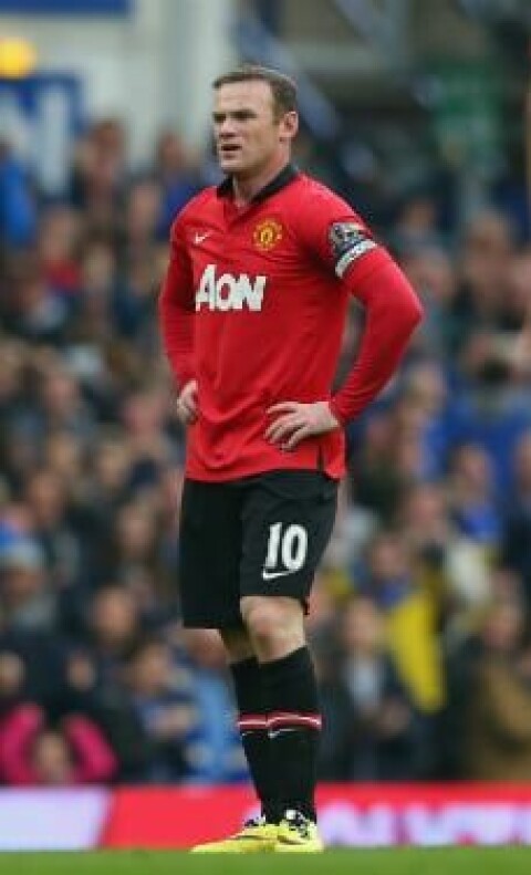 SKUFFET: Wayne Rooney fortviler etter å ha sluppet inn mål mot sin tidligere klubb.