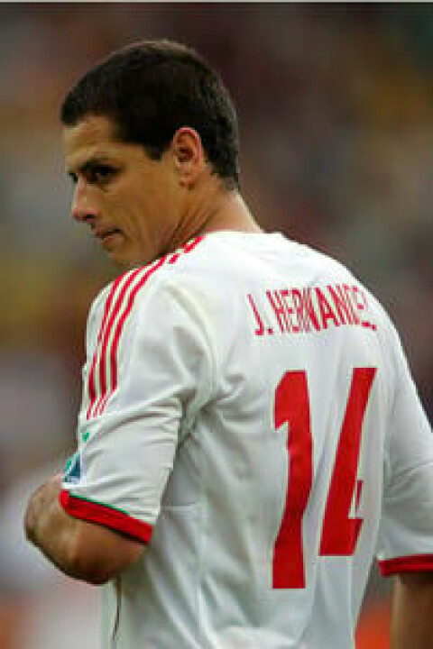 Javier Hernandez scorer i snitt oftere for sitt Mexico enn for United.