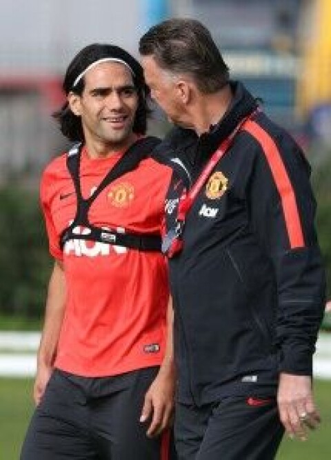 – Falcao tilbake søndag Manchester United Training Session