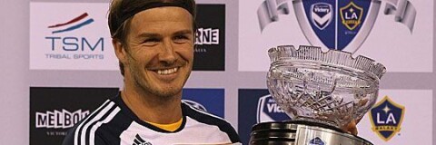 Beckham fortsetter i USA