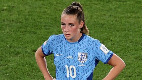 SKUFFET: Ella Toone under VM-finalen. ellat