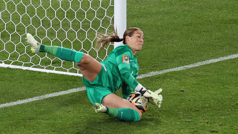 REDDET STRAFFE: United-keeper Mary Earps. utdee