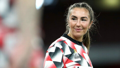 HÅPER PÅ LIGAGULL MED FAVORITTKLUBBEN: Katie Zelem. zelem191122n