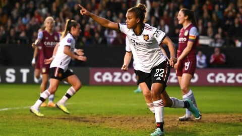 HAR ERFARING FRA FA-CUPFINALER: Nikita Parris. parrisjubel280423
