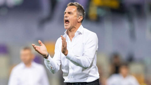 SHERIFF-HOVEDTRENEREN: Stjepan Tomas. NK Maribor v FC Sheriff Tiraspol - UEFA Champions League 2022/23 Second Qualifying Round First Leg