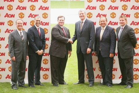 Manchester United Launch New Shirt Sponsorship With Aon