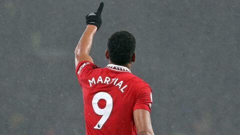 MARTIAL: United vil lytte til bud på den skadeplagede spissen. Manchester United v Nottingham Forest - Premier League