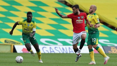 SVAK FOR EN SJELDEN GANGS SKYLD: Bruno Fernandes var ikke så dominerende mot Norwich som vi er vant til å se, men starter selvsagt mot Brighton.