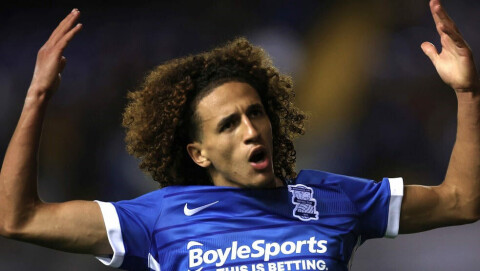 IMPONERER I BIRMINGHAM: Hannibal Mejbri. hannibal191022