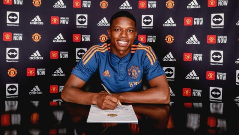 Manchester United Unveil New Signing Tyrell Malacia