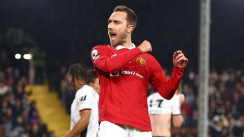Oppløftende Eriksen-oppdatering: – Tilbake i april Fulham FC v Manchester United - Premier League