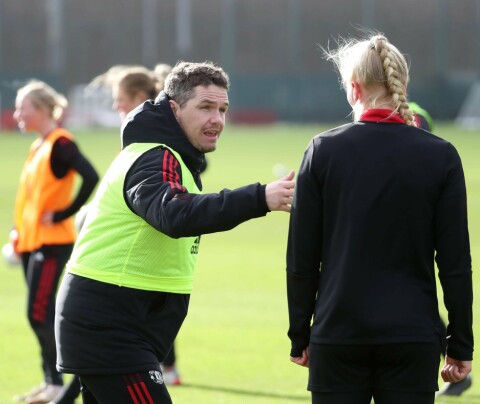 Manchester United Women Training Session