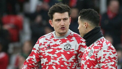 Maguire svarer etter spekulasjoner om Ronaldo-maktkamp: – Stemmer ikke MagRon