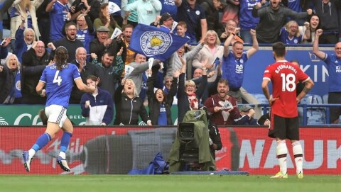 Omsider kom Premier League-bortetapet – nå vet omsider Bruno hvordan det er Leicester City v Manchester United - Premier League