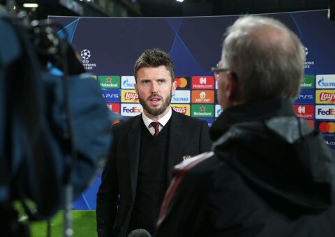 IMPONERTE SOM MIDLERTIDIG UNITED-SJEF OGSÅ: Seier borte mot Villarreal, uavgjort borte mot Chelsea og seier hjemme mot Arsenal. Det var fasit etter Carricks tre kamper med ansvar for United før han overlot jobben til Ralf Rangnick. Villarreal CF v Manchester United: Group F - UEFA Champions League