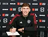 James Garner Signs a New Contract at Manchester United