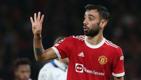 Bruno ble banens beste, men måtte beklage: – Vil respektere angriperne mine Manchester United v Atalanta: Group F - UEFA Champions League