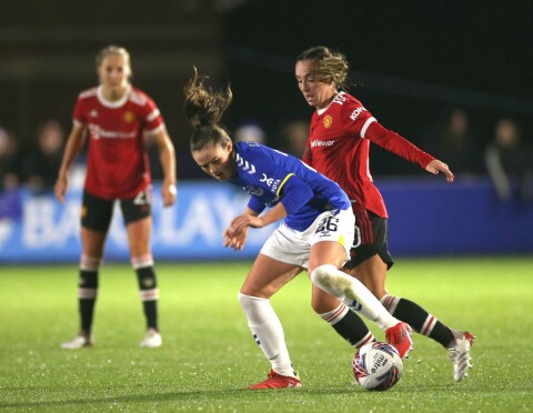 Everton Women v Manchester United Women - FA Women's Continental Tyres League Cup