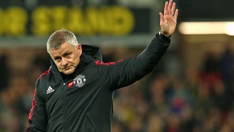 KLARTE IKKE Å FÅ NOK UT AV UNITED-SPILLERNE: Dermed sa det stopp for Ole Gunnar Solskjær etter 4-1-tap for Watford. sunnywa