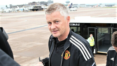 ØNSKER Å GÅ HELE VEIEN: Ole Gunnar Solskjær. Manchester United Travel to Bern for the UEFA Champions League