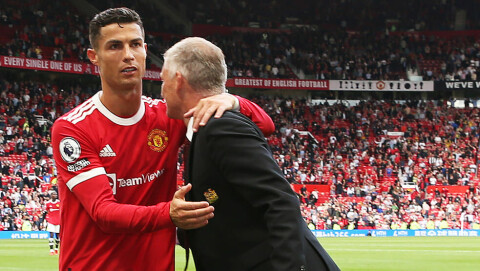 HAR MED VINNERKULTUR: Nysigneringer som Cristiano Ronaldo og Raphaël Varane. Manchester United v Newcastle United - Premier League