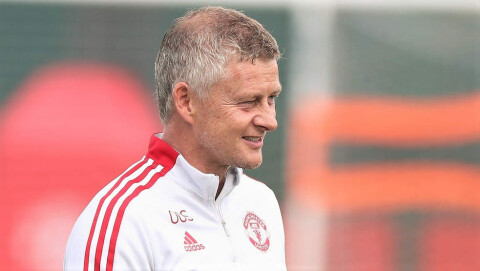 MENER UNITED LETTERE KAN TAKLE HØY KAMPBELASTNING: Ole Gunnar Solskjær. Manchester United Training Session