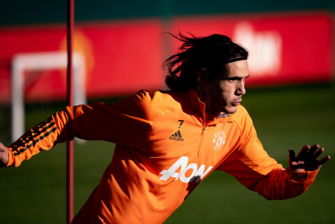 KJEDELIG? Intervjuene med United-spillerne er ikke alltid like spennende. Manchester United Training Session