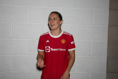 Manchester United Women Unveil New Signing Vilde Boe Risa
