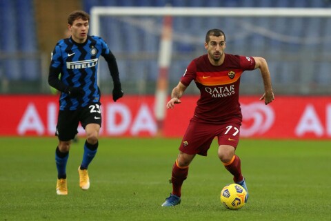 GOD: Henrikh Mkhitaryan er en av Romas viktigste spillere. AS Roma v FC Internazionale - Serie A