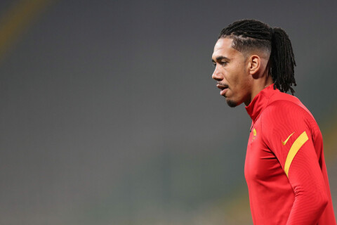 UNITED-KJENNING: Chris Smalling har slitt med skader denne sesongen. ACF Fiorentina v AS Roma - Serie A