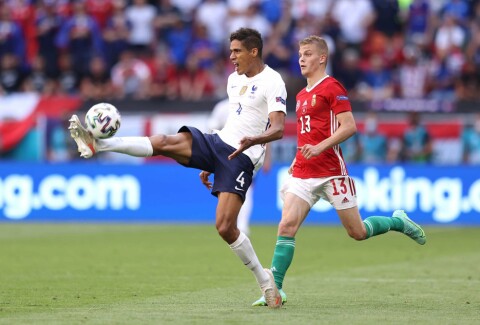 STORT SETT SOLID: Men Raphael Varane imponerte ikke i de avgjørende øyeblikkene i Budapest. Hungary v France - UEFA Euro 2020: Group F