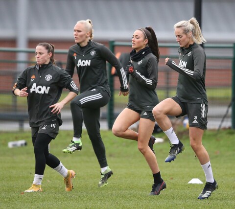 Manchester United Women Training Session
