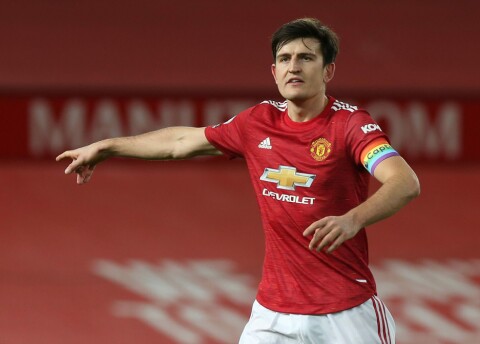 FAST: Som klubbkaptein spiller Harry Maguire de fleste kampene for Manchester United.