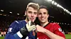 MED I TROPPEN: David de Gea og Robin van Persie har sluttet seg til resten av troppen.
