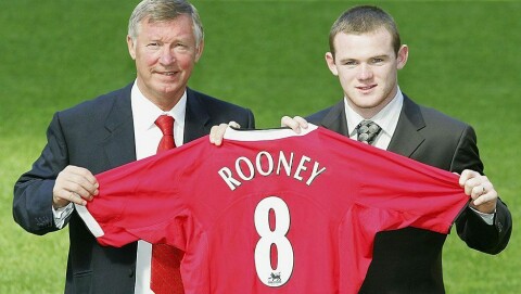SENSOMMEREN 2004: Ferguson og Rooney avbildet 1. september.