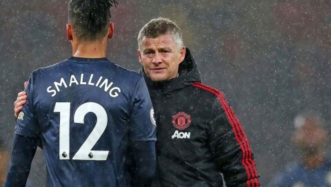 Solskjær er fornøyd med Chris Smalling