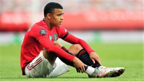 SKUFFET: Landslagsoppholdet med England gikk ikke helt som planlagt for Mason Greenwood. SKUFFET: Landslagsoppholdet med England gikk ikke helt som planlagt for Mason Greenwood.