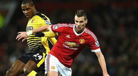 RØDE: Morgan Schneiderlin hadde på seg rød drakt, men Odion Ighalo var også rød. Innerst inne. RØDE: Morgan Schneiderlin hadde på seg rød drakt, men Odion Ighalo var også rød. Innerst inne.