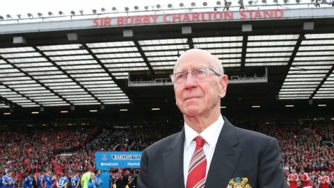 LEGENDE: Sir Bobby Charlton hadde scoringsrekorden i United og for England frem til Wayne Rooney overtok dem begge.