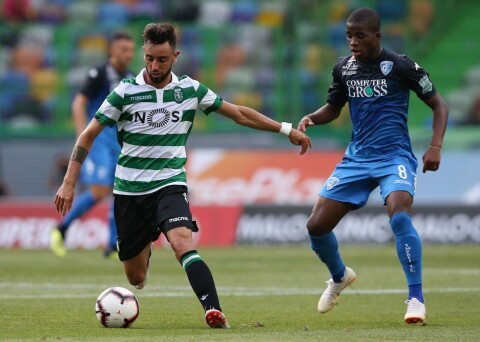 ETTERTRAKTET: Bruno Fernandes kobles stadig til storklubber, men befinner seg fortsatt i Sporting Lisboa.