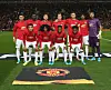 MANCHESTER, ENGLAND - SEPTEMBER 19: The Manchester United team (Back row L-R: Marcos Rojo, Axel Tuanzebe, Diogo Dalot, Phil Jones, Nemanja Matic, Marcus Rashford, Sergio Romero. Front row L-R: Mason Greenwood, Tahith Chong, Fred, Angel Gomes) line up ahead of the UEFA Europa League group L match between Manchester United and FK Astana at Old Trafford on September 19, 2019 in Manchester, United Kingdom. (Photo by John Peters/Manchester United via Getty Images)