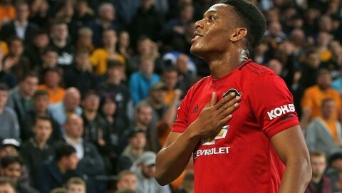 SCORET IGJEN: Anthony Martial.
